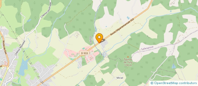 localisation de l'entreprise 834 306 888   MOURENX