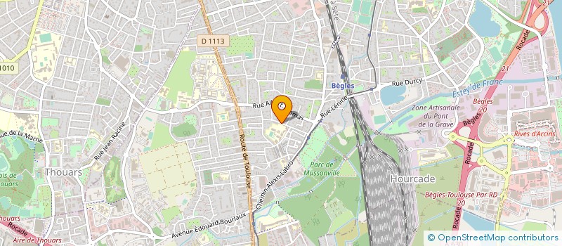 localisation de l'entreprise 834 319 782  à BEGLES