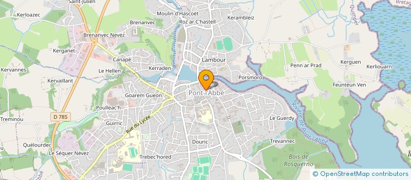 localisation de l'entreprise 834 326 258   POULDREUZIC