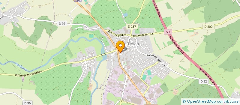 localisation de l'entreprise 834 352 429   SARRE-UNION