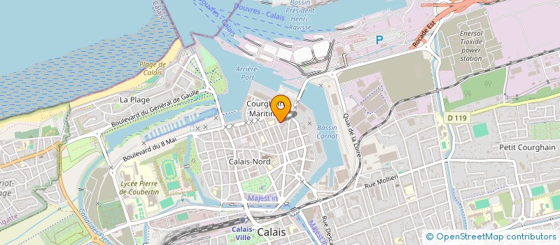 localisation de l'entreprise 834 372 559   CALAIS