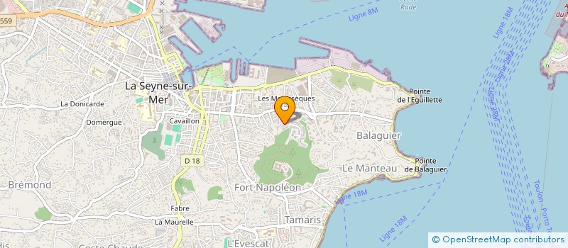 localisation de l'entreprise 834 382 822   SANARY-SUR-MER