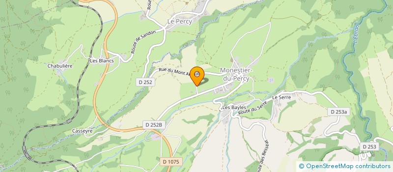 localisation de l'entreprise 834 390 148   CORNILLON-EN-TRIEVES