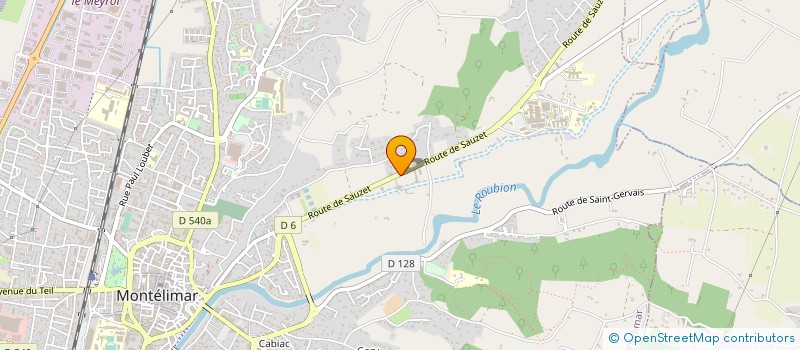 localisation de l'entreprise 834 411 381   MONTELIMAR