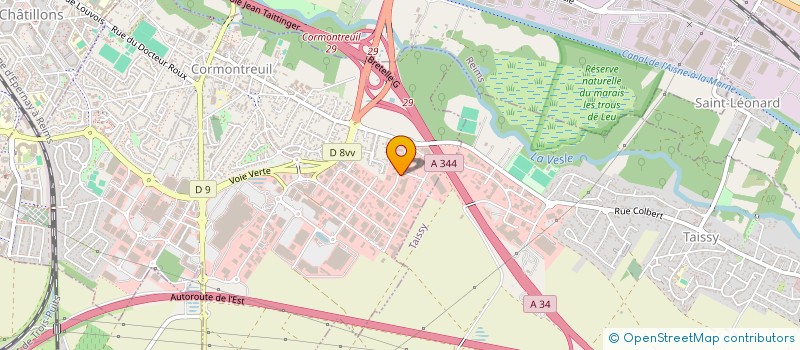 localisation de l'entreprise 834 413 965   CORMONTREUIL