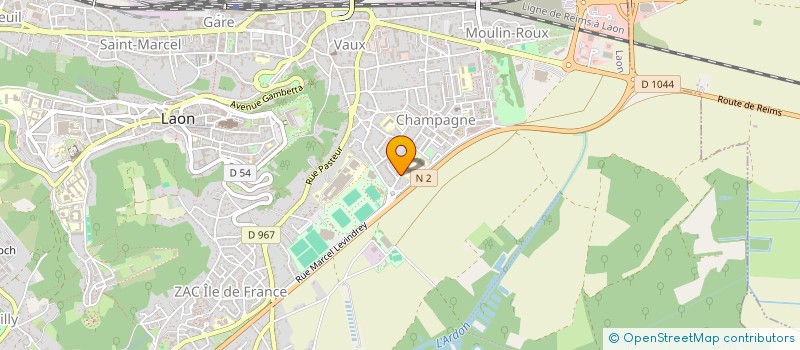 localisation de l'entreprise 834 413 973   REIMS