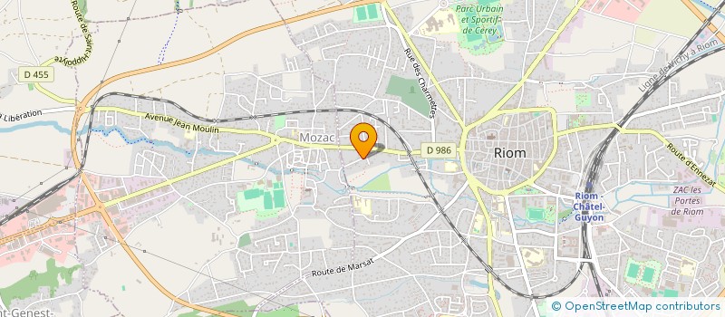 localisation de l'entreprise 834 415 507   RIOM