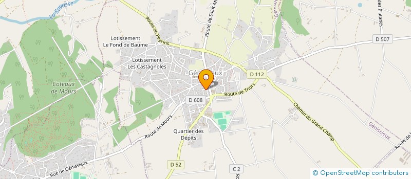 localisation de l'entreprise 834 436 818   GENISSIEUX