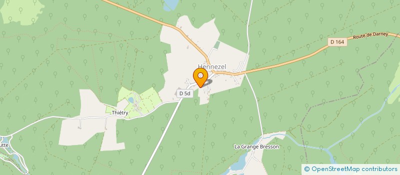 localisation de l'entreprise 834 456 972   HENNEZEL