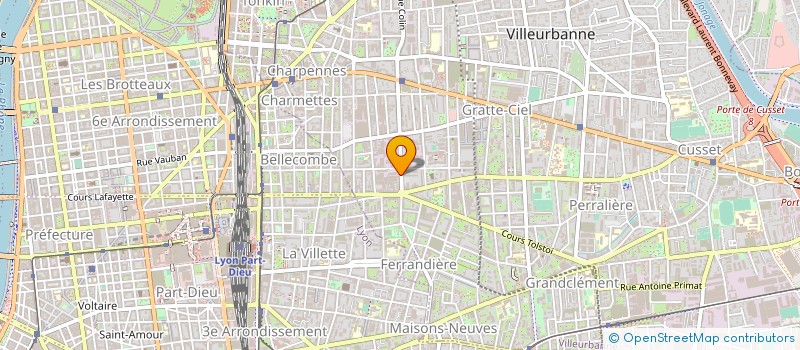 localisation de l'entreprise 834 459 166   VILLEURBANNE