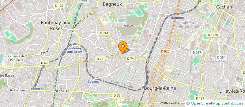 localisation de l'entreprise 834 469 801 à BOURG-LA-REINE