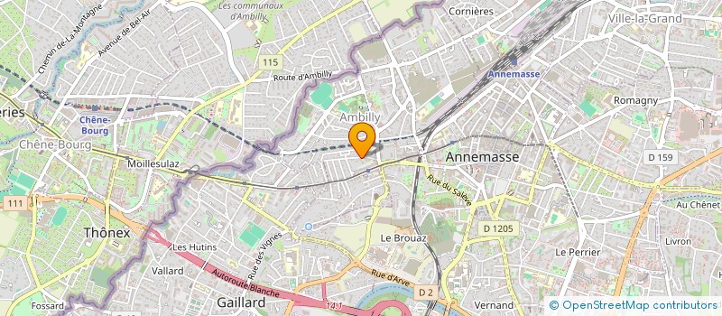 localisation de l'entreprise 834 496 945  à THONON-LES-BAINS