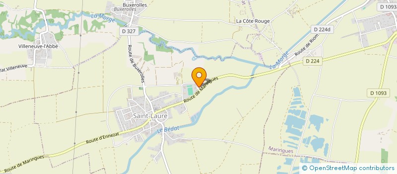 localisation de l'entreprise 834 503 880   SAINT-LAURE