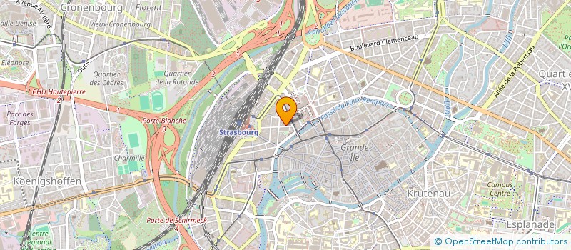 localisation de l'entreprise 834 508 277 à STRASBOURG
