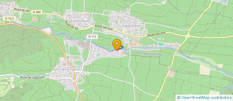 localisation de l'entreprise 834 508 772   BENNWIHR