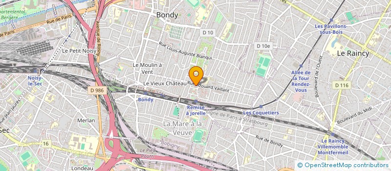 localisation de l'entreprise 834 511 917   BONDY