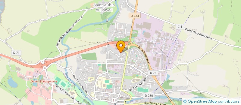 localisation de l'entreprise 834 521 940  à SEGRE-EN-ANJOU BLEU