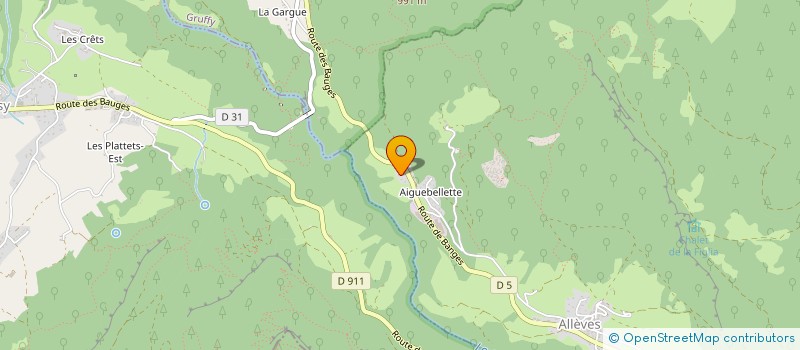 localisation de l'entreprise 834 541 575   ALLEVES