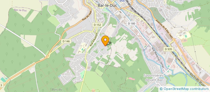 localisation de l'entreprise 834 547 648   BAR-LE-DUC