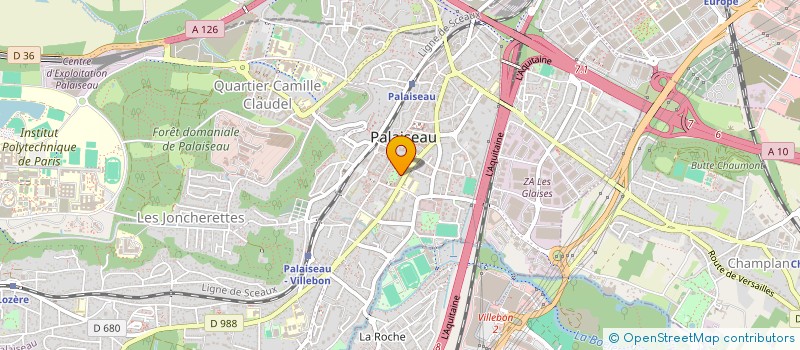 localisation de l'entreprise 834 551 301 à PALAISEAU