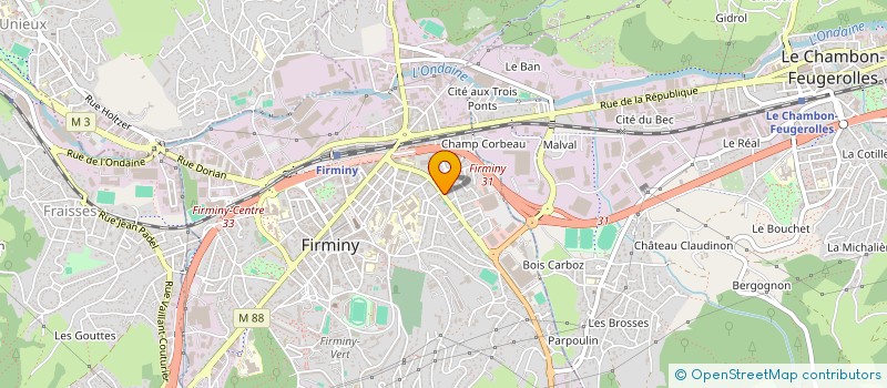 localisation de l'entreprise 834 555 260   SAINT-ETIENNE