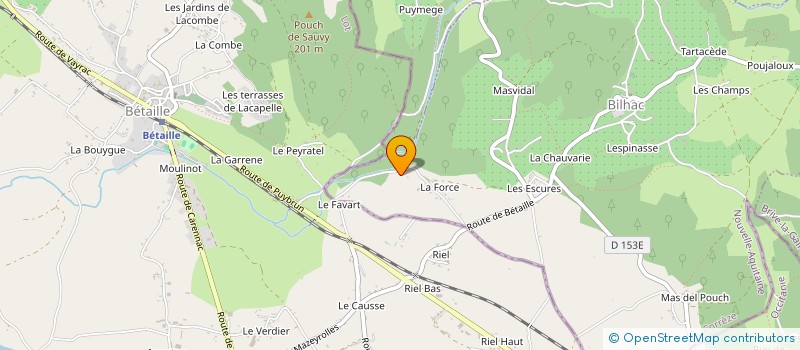 localisation de l'entreprise 834 557 944   BILHAC