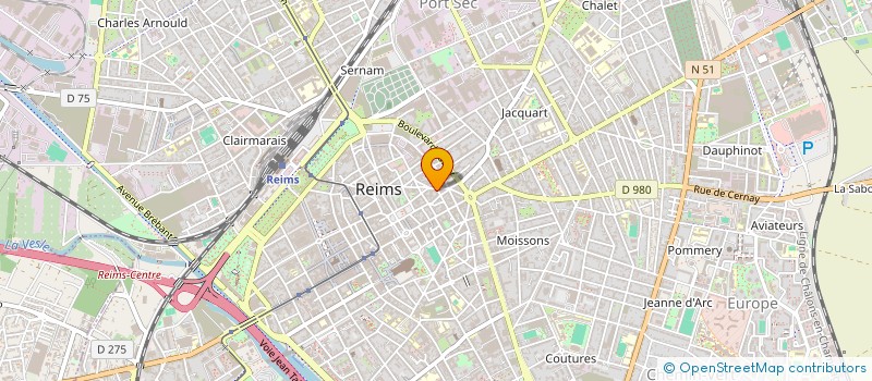 localisation de l'entreprise 834 561 177   REIMS