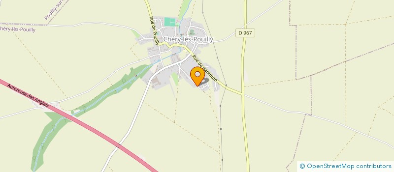 localisation de l'entreprise 834 565 293   CHERY-LES-POUILLY