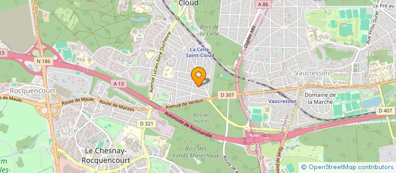 localisation de l'entreprise 834 579 468 à LA CELLE-SAINT-CLOUD