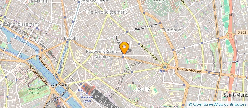 localisation de l'entreprise 834 583 486   PARIS