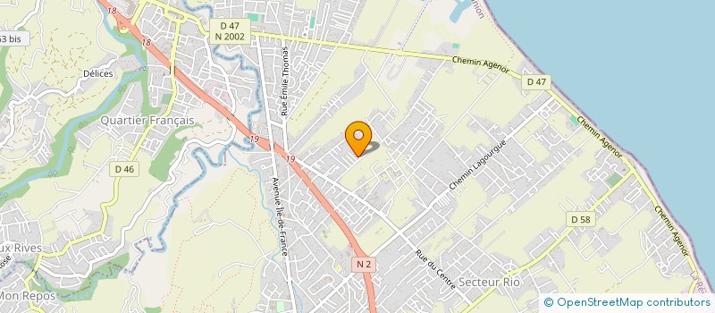 localisation de l'entreprise 834 587 016   SAINT-ANDRE