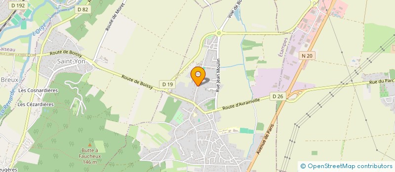 localisation de l'entreprise 834 593 402   BOISSY-SOUS-SAINT-YON