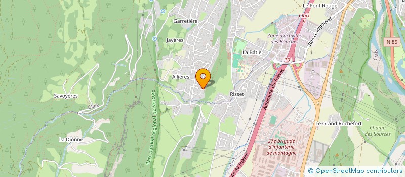 localisation de l'entreprise 834 598 252   CHAMPAGNIER