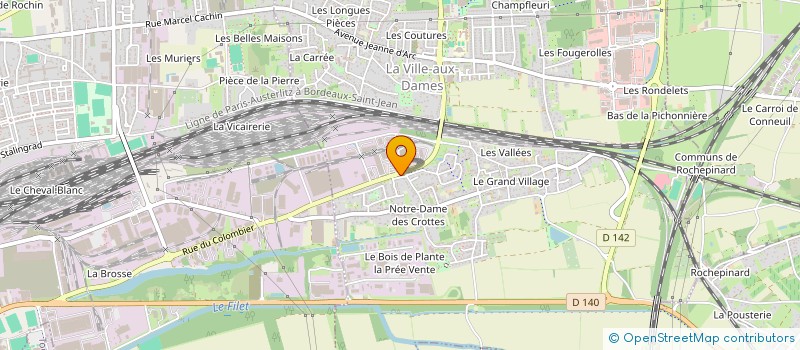 localisation de l'entreprise 834 602 476   LA VILLE-AUX-DAMES