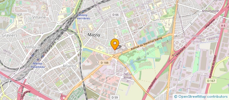 localisation de l'entreprise 834 603 086 à MASSY