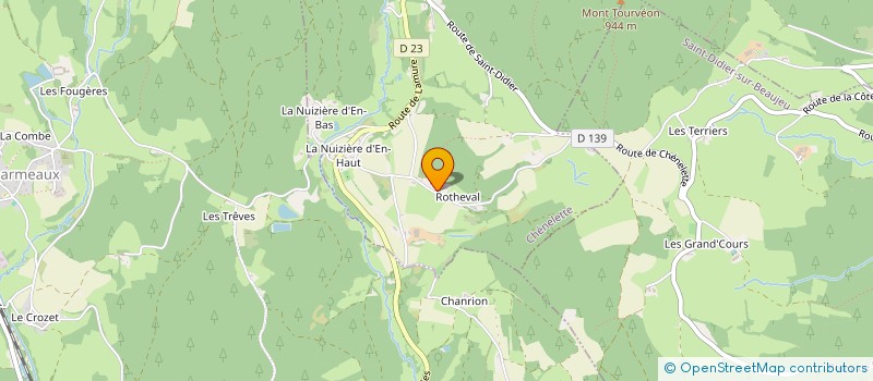 localisation de l'entreprise 834 618 886   HURIEL