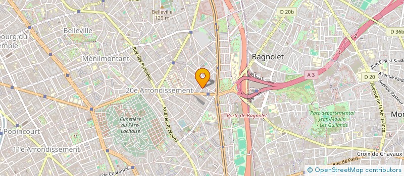 localisation de l'entreprise 834 619 207   PARIS