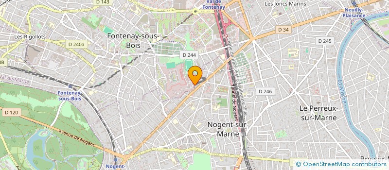 localisation de l'entreprise 834 627 085   CHENNEVIERES-SUR-MARNE