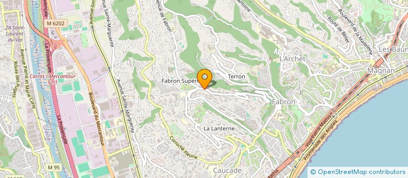 localisation de l'entreprise 834 635 880 à ANTIBES