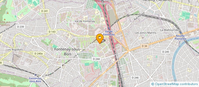localisation de l'entreprise 834 637 944 à FONTENAY-SOUS-BOIS