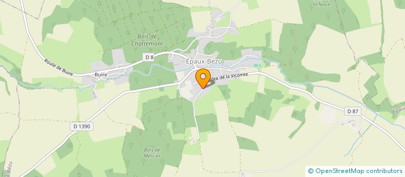 localisation de l'entreprise 834 648 685   EPAUX-BEZU