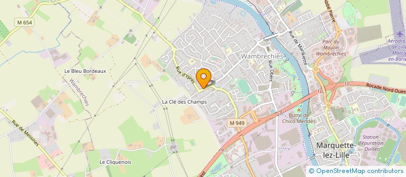 localisation de l'entreprise 834 664 104   HOUPLINES