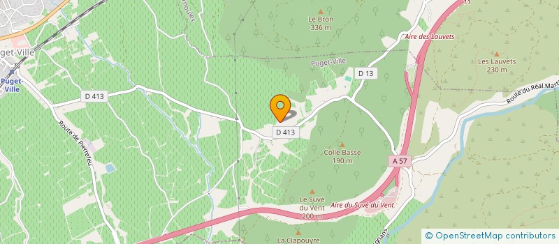 localisation de l'entreprise 834 670 101   PUGET-VILLE