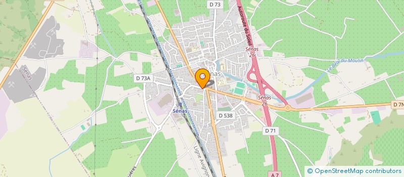 localisation de l'entreprise 834 670 127   SENAS