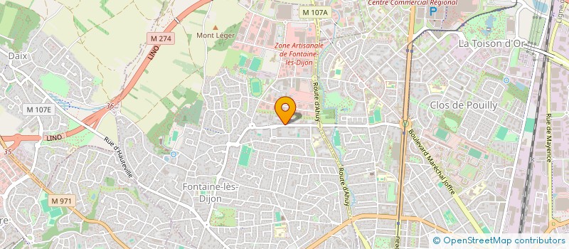 localisation de l'entreprise 834 681 967   DIJON