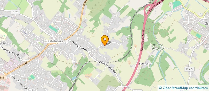 localisation de l'entreprise 834 682 270   ROUFFIAC-TOLOSAN