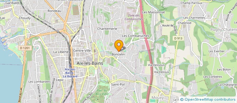 localisation de l'entreprise 834 711 384   AIX-LES-BAINS