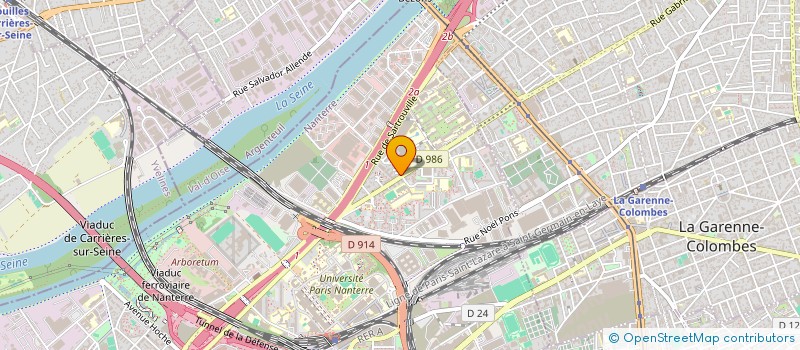 localisation de l'entreprise 834 722 845 à NANTERRE