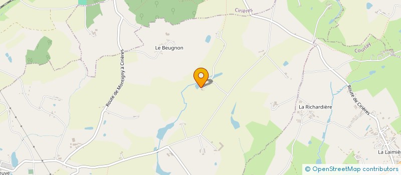 localisation de l'entreprise 834 725 483   SAINT-COLOMBAN