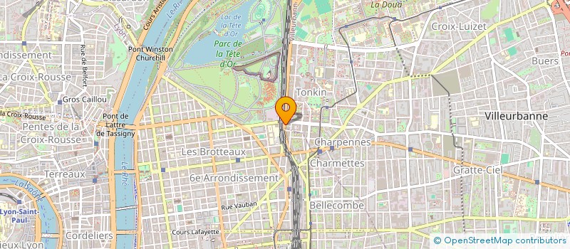 localisation de l'entreprise 834 726 879   VILLEURBANNE